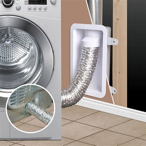 dryer metal filtration box|metal recessed dryer vent box.